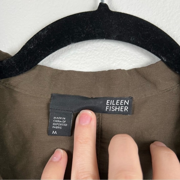 Eileen Fisher Lightweight Jacket Sz M - Picture 2 of 6